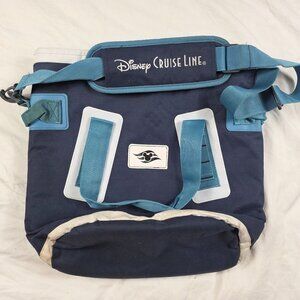 Disney Cruise Line Blue Tote Bag Adjustable Strap Polyester Travel Bag Vacation